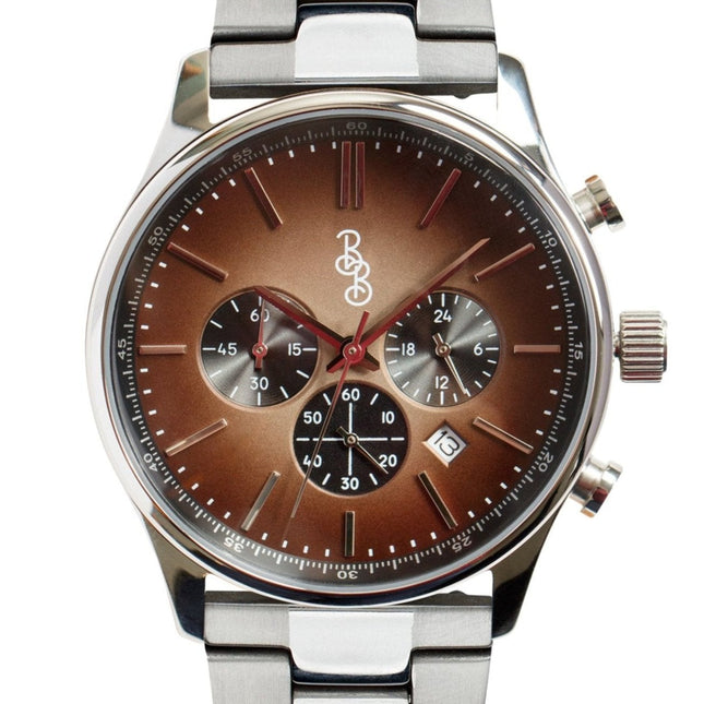 Brown Retro Chronograph
