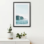 Black Frame w/ Mat / 8x10 inches
