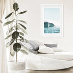 White Frame w/ Mat / 8x10 inches
