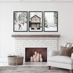 Black Frame - no mat / 8x10 inches