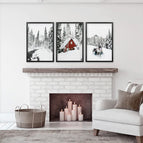 Black Frame - no mat / 8x10 inches