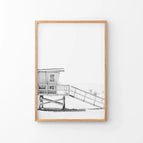 Thin Wood Frame / 8x10 inches