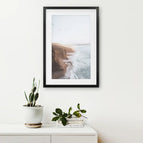 Black Frame w/ Mat / 8x10 inches