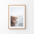 Thin Wood Frame w/ Mat / 8x10 inches