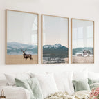 Wood Frame - no mat / 8x10 inches