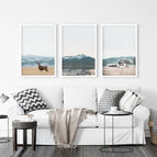 White Frame - no mat / 8x10 inches