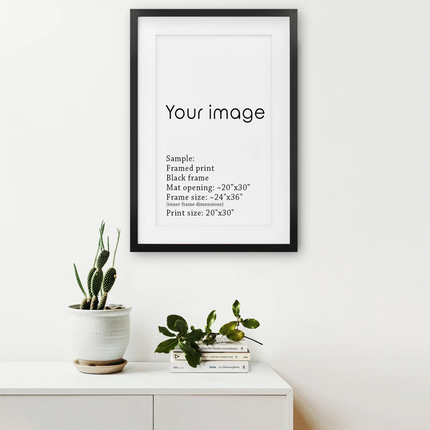 Printing Service. Custom Framed Prints. Printed and Shipped