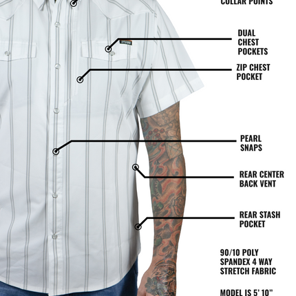 Daryll SS Shirt - White