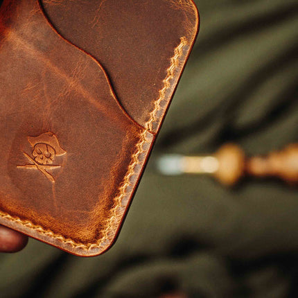 Slim Card Holder - Venturer v2 | Minimalist Leather Wallet | EDC