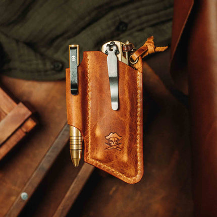 Knife Sheath - Sailor v3 | Leather EDC | Pocket Knife Holder