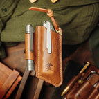 S / Tan (Ponte Wax) / Pen loop