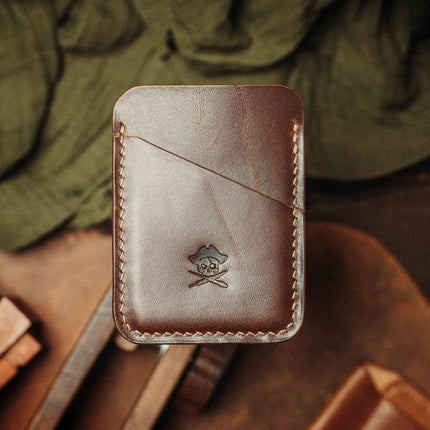 Slim Leather Wallet - Boatswain v3 | Minimalist Card Holder | EDC