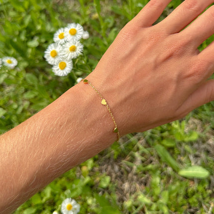 Dainty Heart Bracelet