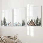 White Frame - no mat / 8x10 inches