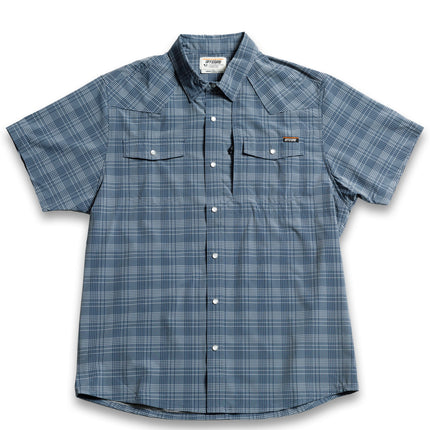 Deke SS Shirt - Dusty Royal