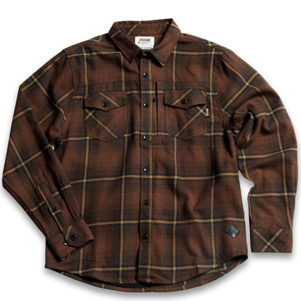 Destroyer Flannel - Burnt Brown