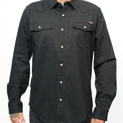 Earl Denim Shirt - Vintage Black