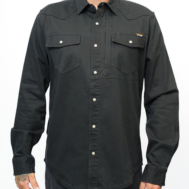 Earl Denim Shirt - Vintage Black