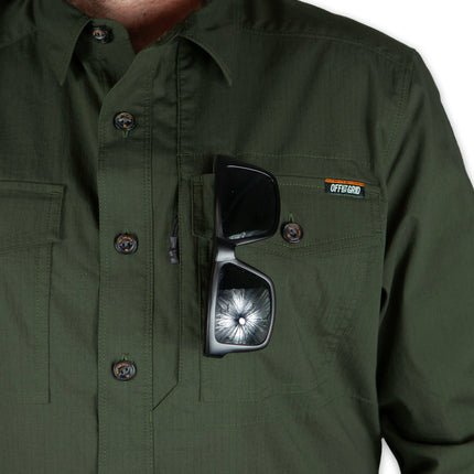 Echo Bravo LS Shirt - Army