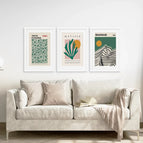 White Frame - w/ mat / 8x10 inches