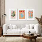White Frame - w/ mat / 8x10 inches