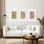 White Frame - w/ mat / 8x10 inches