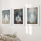 White Frame - w/ mat / 8x10 inches