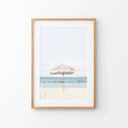 Thin Wood Frame w/ Mat / 8x10 inches