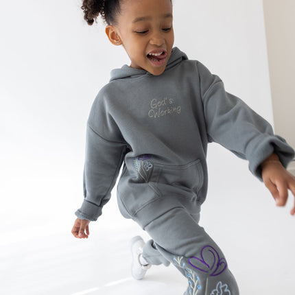 God's Still Working Kids Hoodie