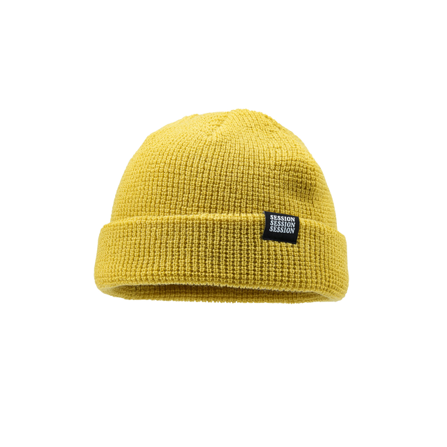 Acrylic Wool Beanie, Autumn Gold