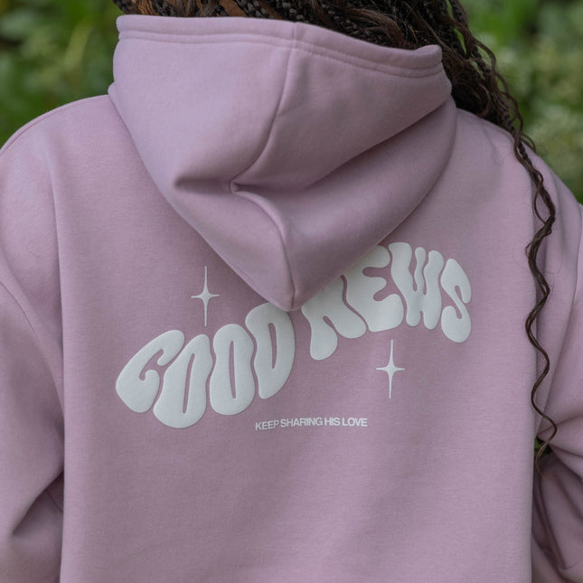 Good News Pink Unisex Hoodie