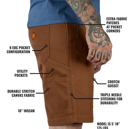 Havok Shorts 10" - TOB