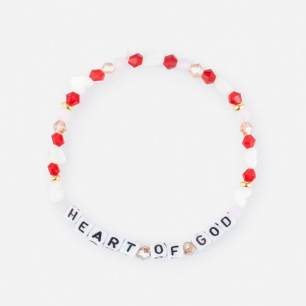 Heart of God Letter Bracelet