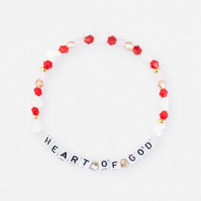 Heart of God Letter Bracelet