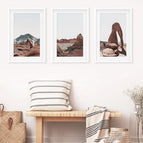 White Frame - w/ mat / 8x10 inches