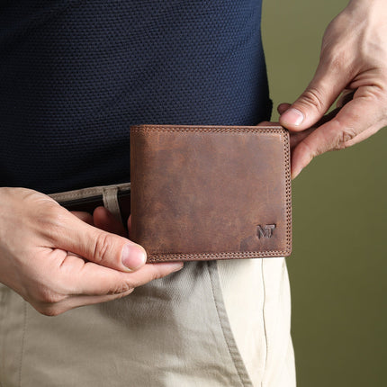 Buffalo Leather Men's Wallet - Hunter