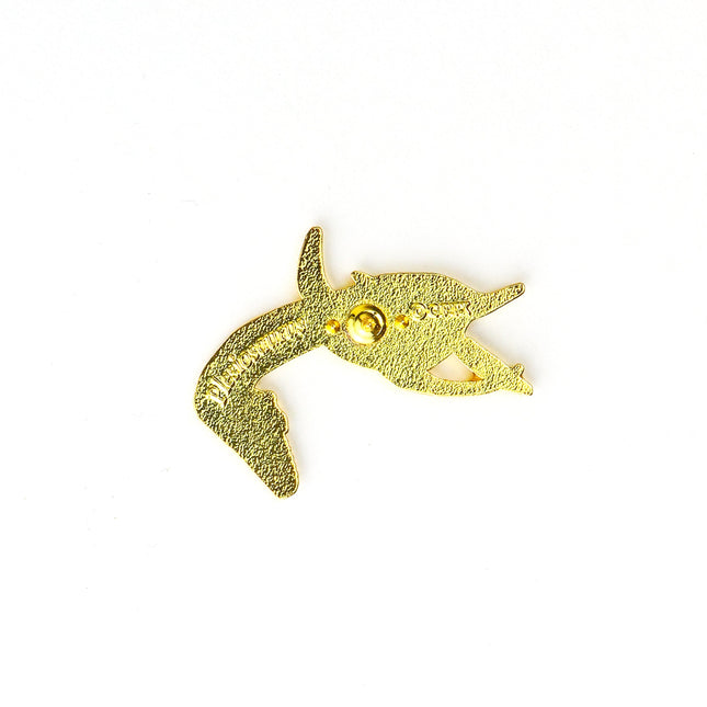 Plesiosaurus Enamel Pin (Plesiosaurus dolichodeirus)