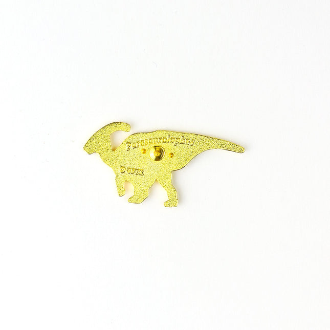 Parasaurolophus Enamel Pin (Parasaurolophus walkeri)