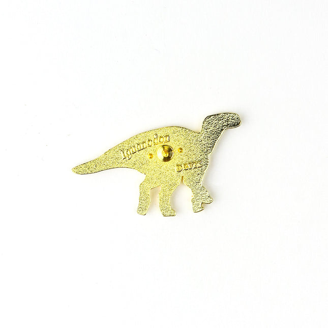 Iguanodon Enamel Pin (Iguanodon bernissartensis)