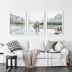 White Frame - no mat / 8x10 inches