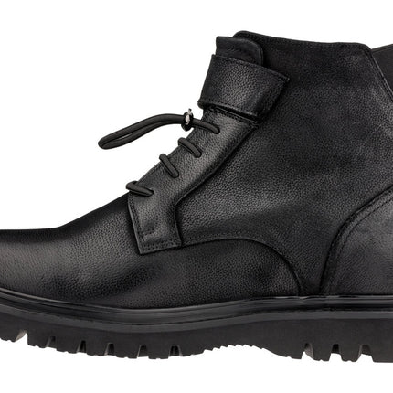 CALTO - K83114 - 3.2 Inches Taller (Black) - Casual Boots