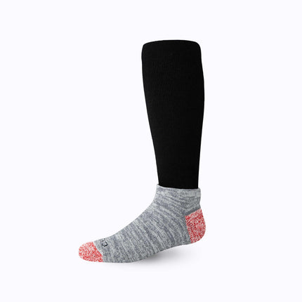 CozyGrip Compression Slipper Socks - Black