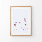 Thin Wood Frame w/ Mat / 8x10 inches