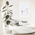White Frame w/ Mat / 8x10 inches