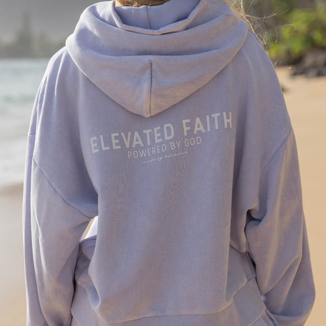 Kingdom Club Lavender Full-Zip Hoodie