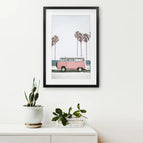 Black Frame w/ Mat / 8x10 inches