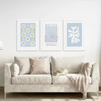White Frame - w/ mat / 8x10 inches