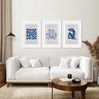 White Frame - w/ mat / 8x10 inches