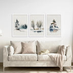 White Frame - no mat / 8x10 inches