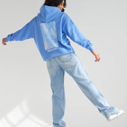 Miracles Blue Unisex Hoodie